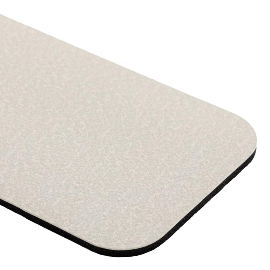 ニトリ（NITORI） やわらかラバー吸水マット(10×60cm ライトグレー