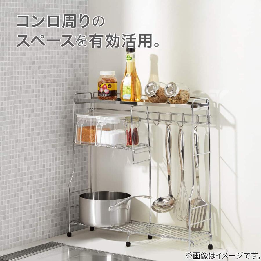 ニトリ（NITORI） コンロ横ラック : ニトリ Yahoo!店 - 通販 - Yahoo