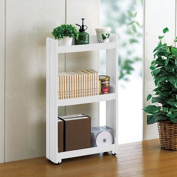 ニトリ スリムワゴン125 3段(F2544) : ニトリ Yahoo!店 - 通販 - Yahoo