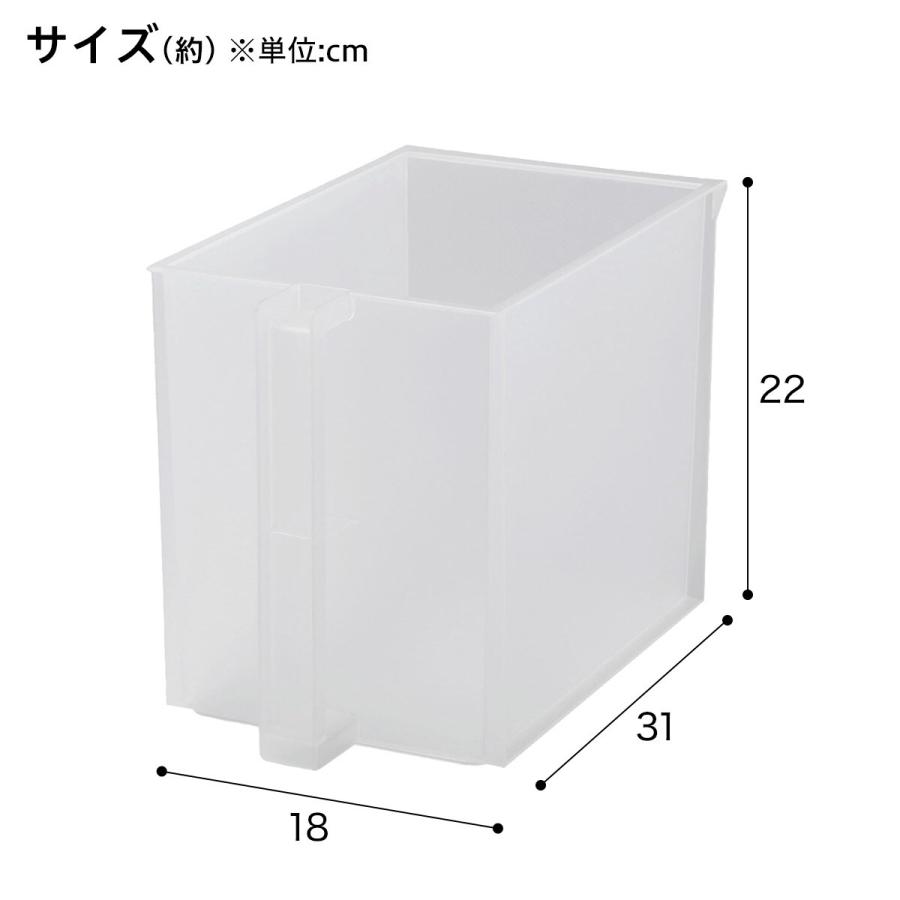 ニトリ すき間なく並べる吊戸棚ストッカー(S クリア JS63 ニトリ すき間なく並べる吊戸棚ストッカー(S クリア JS63