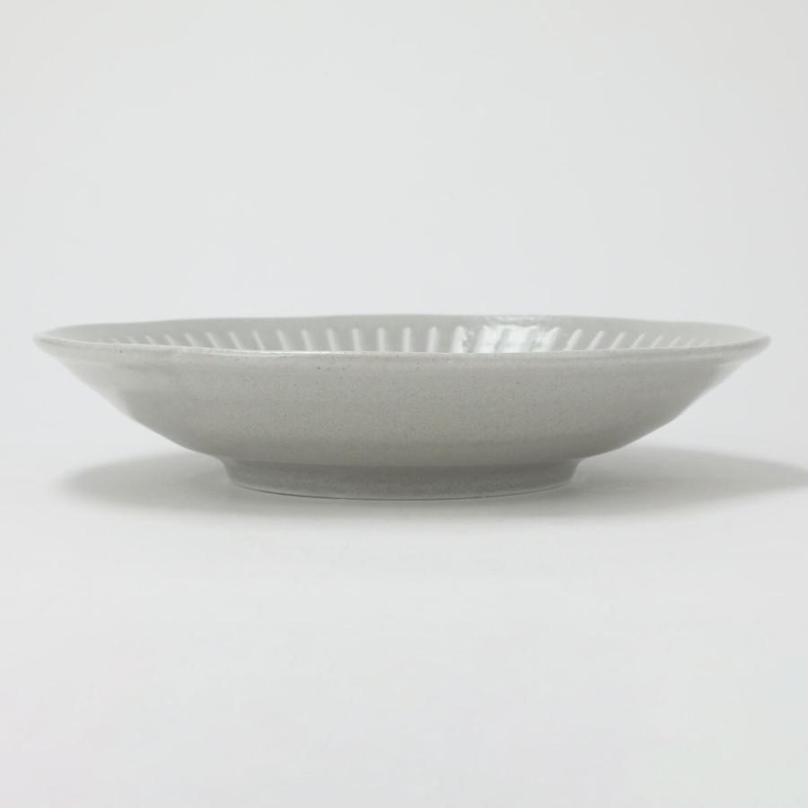 ニトリ（NITORI） 23cm軽量麺皿 グレー(撥水十草) ニトリ期間限定：4/6