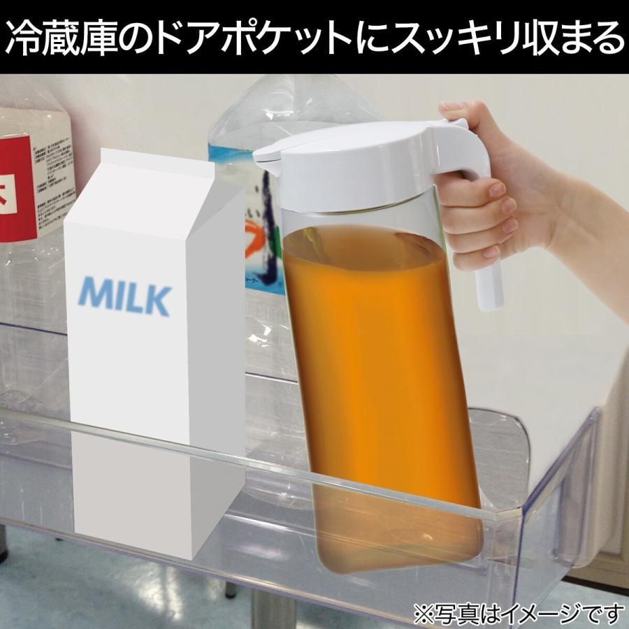 たてよこ置けるワンプッシュ冷水筒 茶こし付き(2.1L) ニトリ｜nitori-net｜02