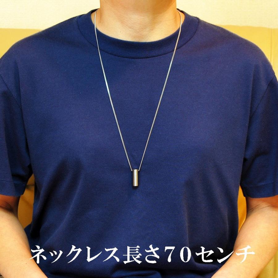 ピルケース ニトロペン ネックレス 舌下錠 1-2錠用 エスティペンダントAタイプ 文字入れ無し 送料無料 ネックレス チェーン長さ70の画像