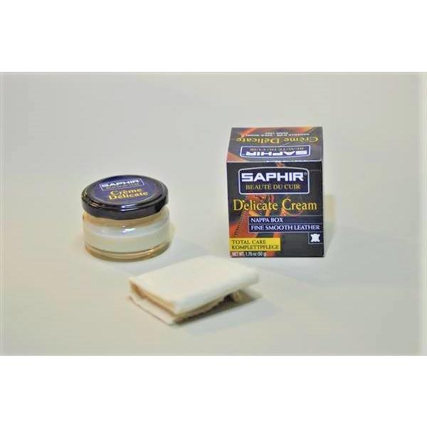 ＳＡＰＨＩＲ　サフィール　デリケートクリーム　５０ｍｌ　革靴　ブーツ　レザージャケット　鞄　バッグ | SAPHIR