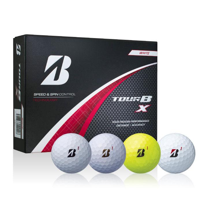 BRIDGESTONE GOLF ブリヂストンゴルフ ゴルフボール TOUR B Xシリーズ2024年新製品 1ダース（12個入） ウレタンカバー スピン系ゴルフボール 3ピース構造｜nitrogolf｜02