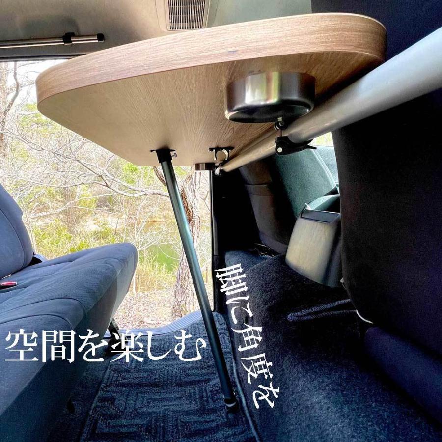 ハイエース 用 セカンドテーブル ドリンクホルダー付 メラミン ハイエース 用 セカンドテーブル ドリンクホルダー付 メラミン