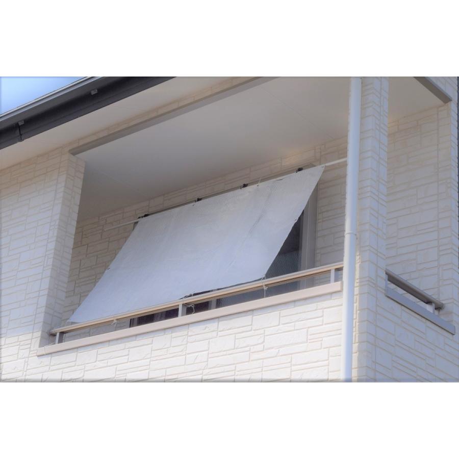 ニッテキ日よけ　クールブラインドライト126×180ｃｍ　遮熱　紫外線・日射熱カット性能はそのままにお求めやすくなったタープ式日除け　日本テキスタイル製 |  | 03