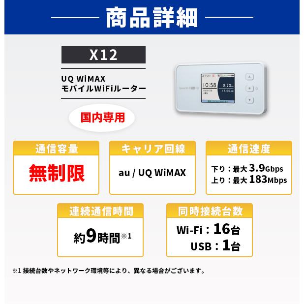 WiFi レンタル 無制限 7日 1週間 無制限プラン UQ WiMAX ワイ WiFi レンタル 無制限 7日 1週間 無制限プラン UQ WiMAX ワイ