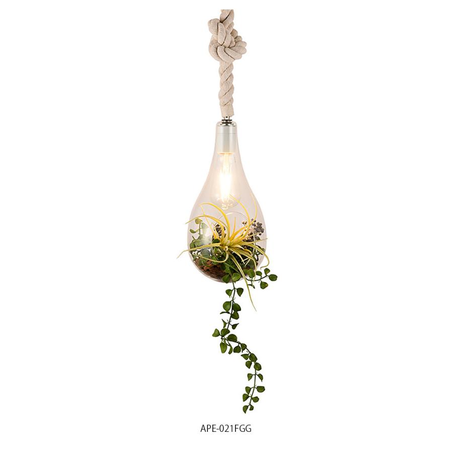 APE-021 スワン電器 BOTANIC HANGING LIGHT with FAKEGREEN M