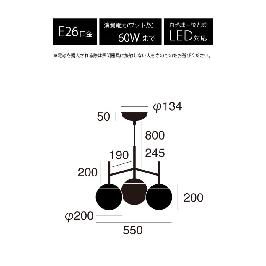 AW-0482V ARTWORKSTUDIO(アートワークスタジオ) Bliss-pendant 3