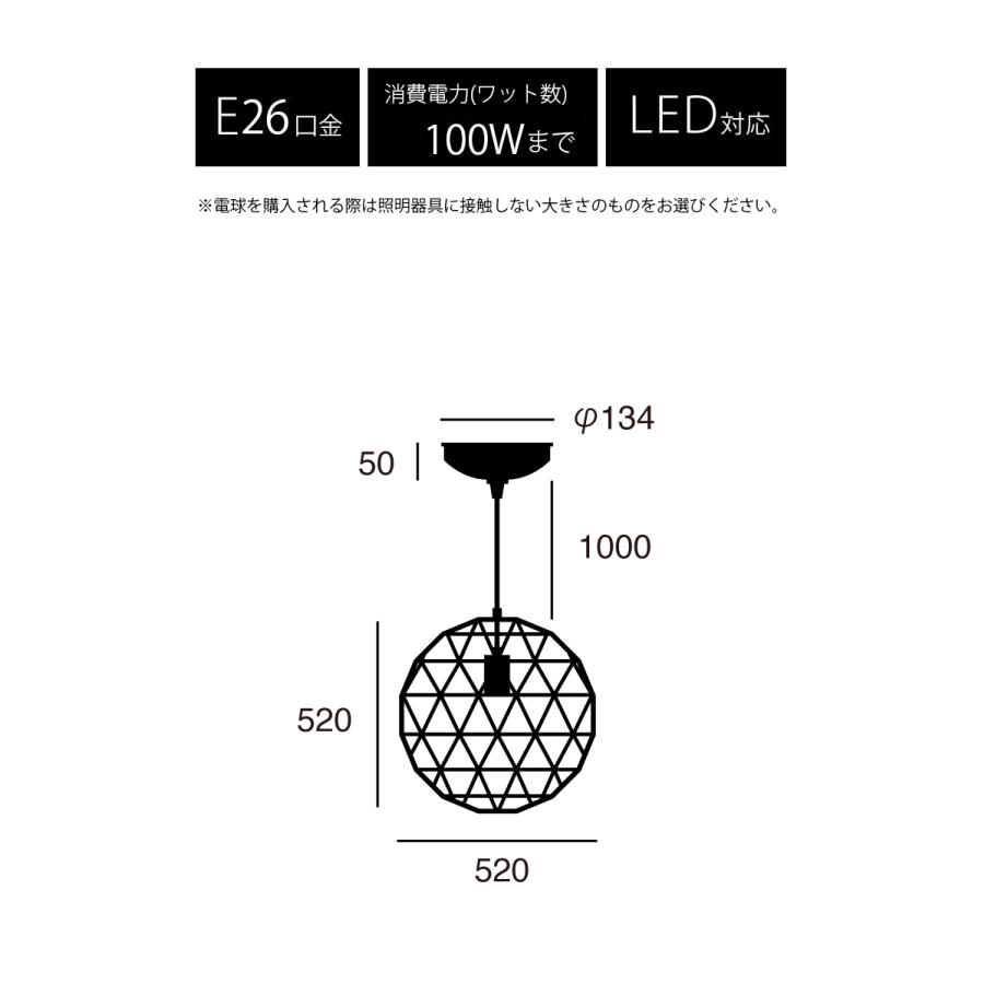 アートワークスタジオ AW-0593Z Arc-pendant アークペンダント 電球
