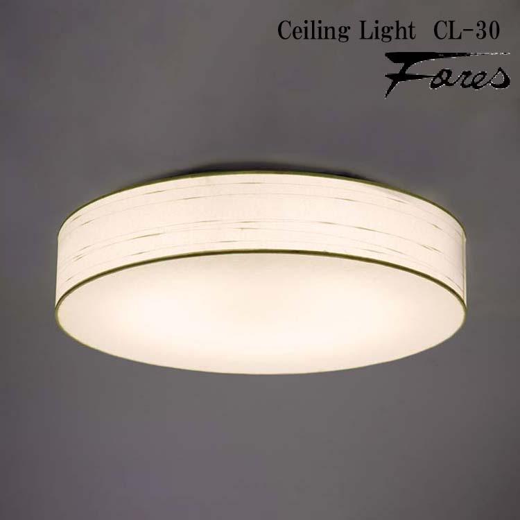 CL-30 林工芸 シーリングライト 和風照明 シンプル 和風 日本製 12畳