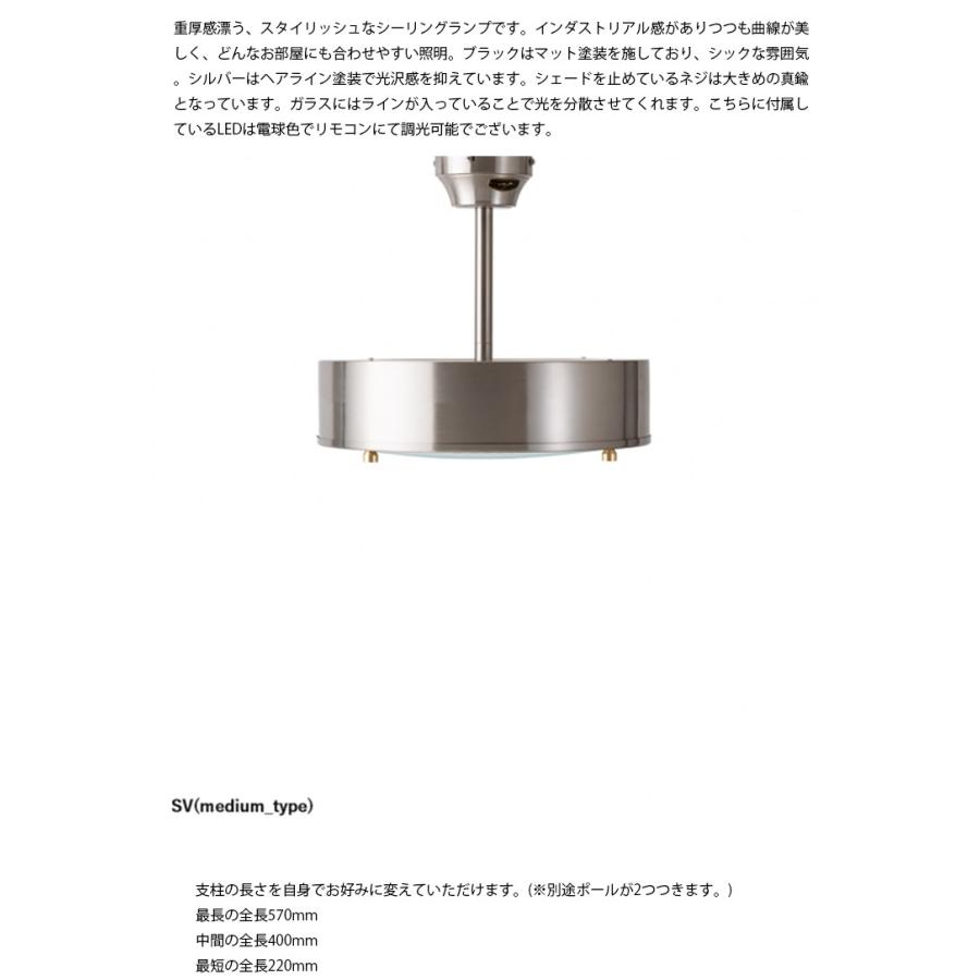 CM-009-SV HERMOSA ハモサ NEIL CEILING LAMP ニールシーリング CM-009-SV HERMOSA ハモサ NEIL CEILING LAMP ニールシーリング