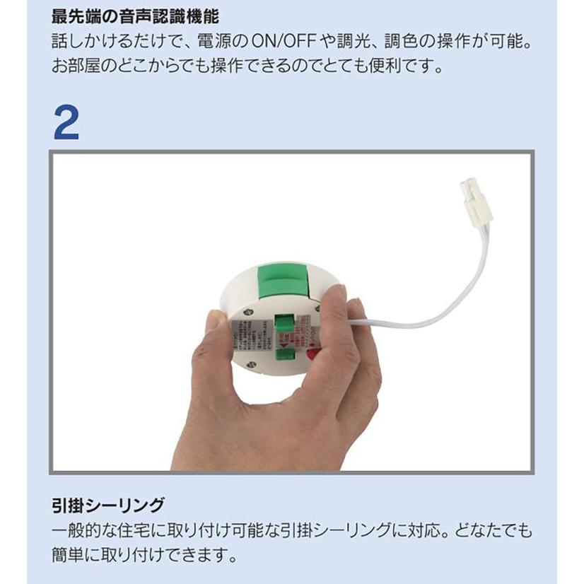 スワン電器 FCE-500WH UZUKAZE ウズカゼ シーリングファン インテリア