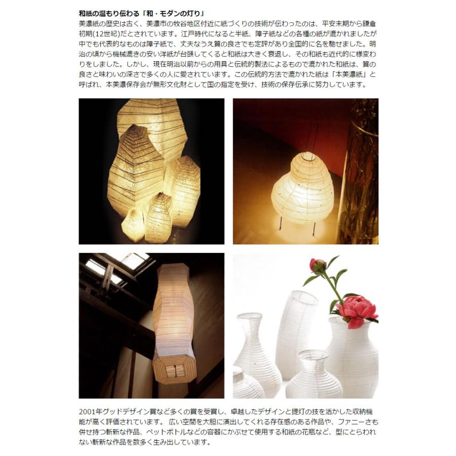 GAS-111 林工芸 スタンドライト 和風照明 LED 和風 和紙 春雨紙 日本製 手作り シンプル おしゃれ インテリアの画像
