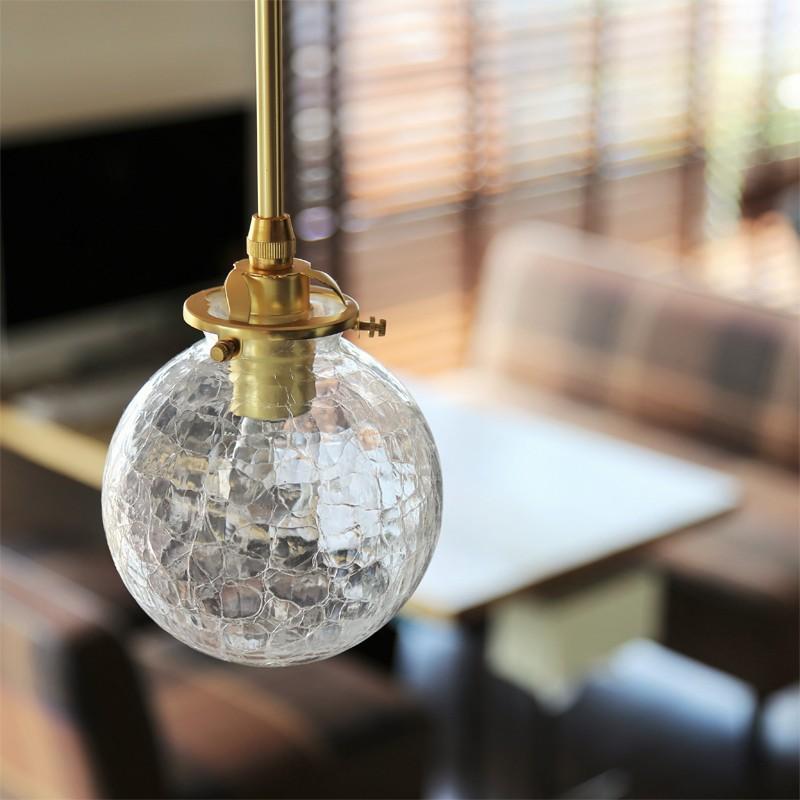 アンティークスタイル 割れガラス ペンダントライト : NITTO - 通販