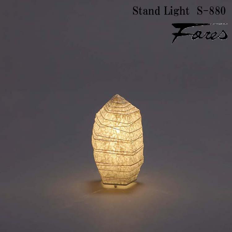 S-880  林工芸 S-880(LED) 和紙スタンド 和風照明