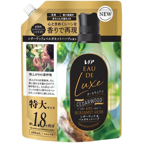 柔軟剤 詰め替え 大容量 P&G レノア オードリュクスシダーウッド&ベルガモットハーブの香り 特大サイズ 680ml 1個 | ブランド登録なし
