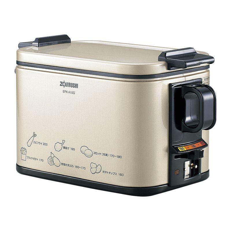 ZOJIRUSHI 電気フライヤー EFK-A10G-TJ 象印（ZOJIRUSHI） あげあげ 電気フライヤー EFK-A10G-TJ : ニットー