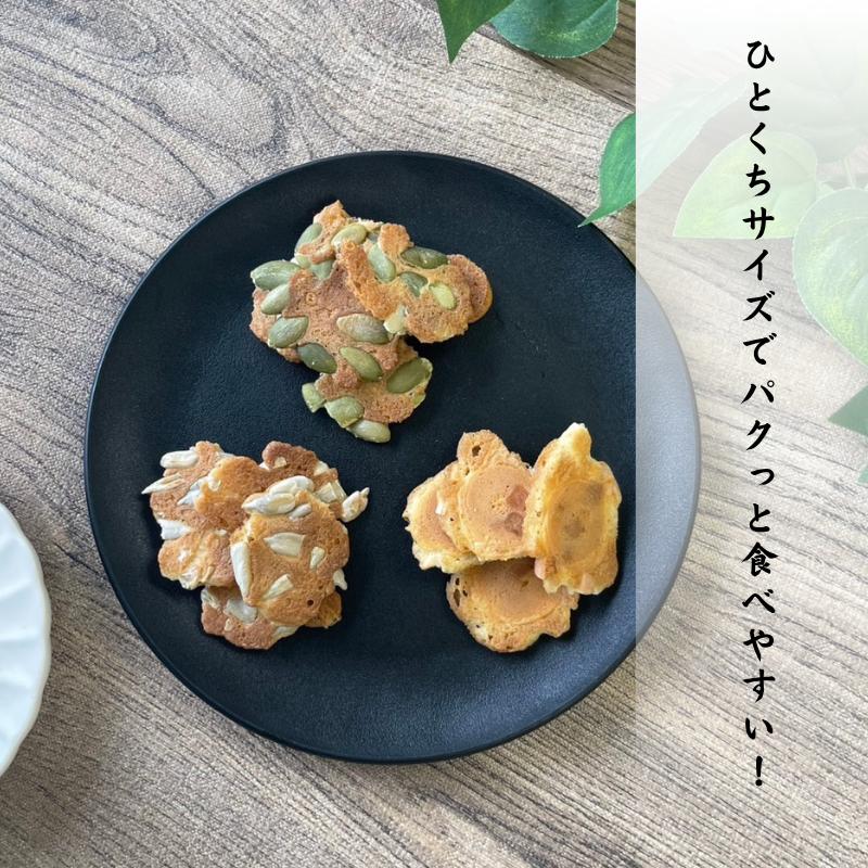 米粉とココナッツのひとくち煎餅 60g | 海人の藻塩 おやつ 広島 煎餅
