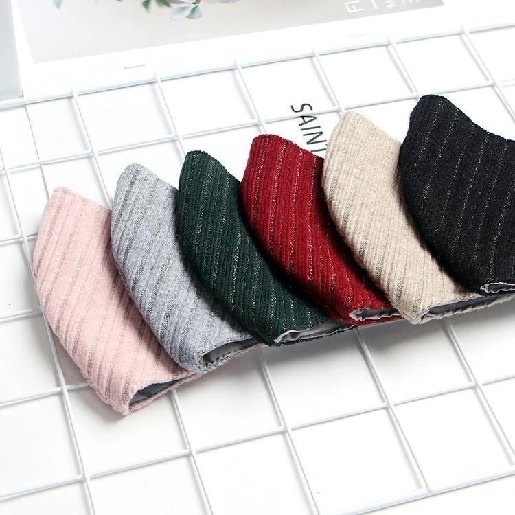 安心発送 ニット風 布マスク 秋冬用 秋 おしゃれ 洗える 2枚組 ファッション 大人用 男女兼用 個包装 暖かい マスク 花粉 立体 防寒 Discoversvg Com