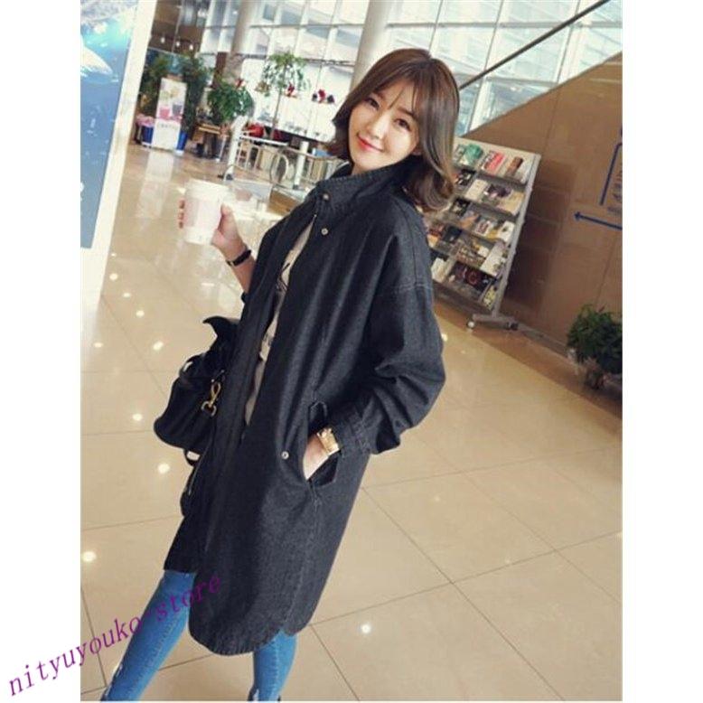 ランキング デニムコート レディース ロングコート チェスターコート 大きいサイズ カジュアル 秋 春 大人 上品 ゆったり ジャケット Fitnvs One Leaf 通販 Yahoo ショッピング