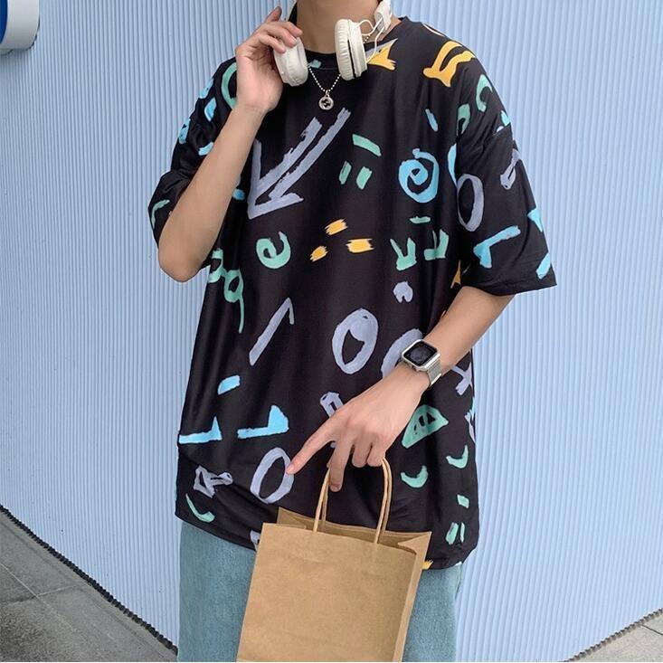 Tシャツ メンズ 半袖 イラストtシャツ ビッグシャツ トップス シンプル カジュアル おしゃれ 夏 夏服 通学 代引不可 Fsunans One Leaf 通販 Yahoo ショッピング