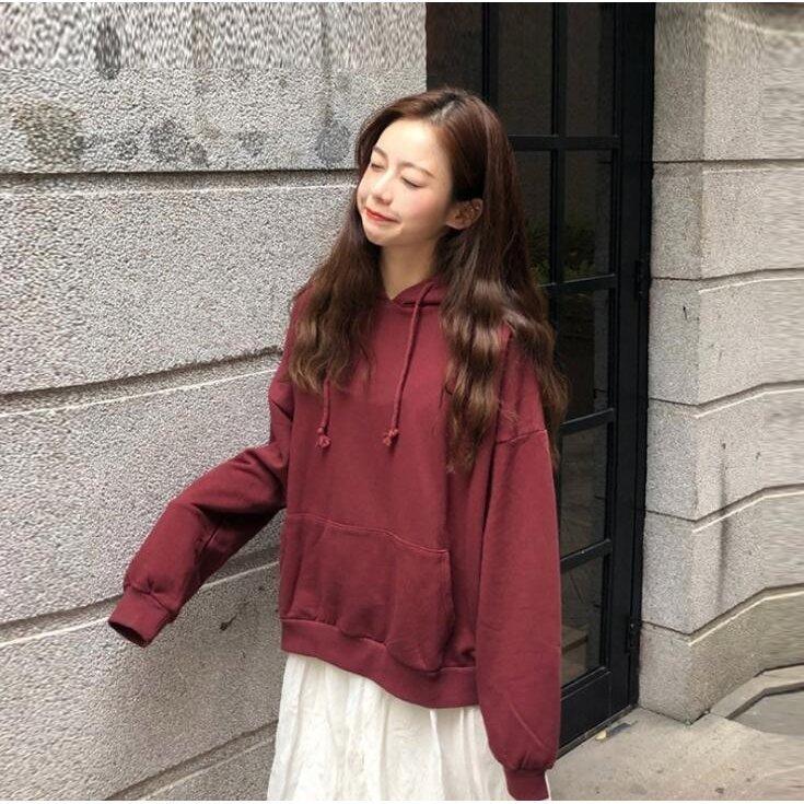 新品 未使用 ダブルカラー ピンク 茶色 カジュアル レディース パーカー 春物 オシャレ 可愛い Mサイズ 韓国 本日限定