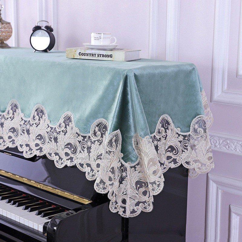 ピアノカバー アップライト シンプル 上品 エレガント 欧式 洋風 ピアノカバー レース アップライト モダン ハーフ トップカバー 刺繍 エレガント Wtvklux7jc 家具 インテリア Wrc Gov Sd