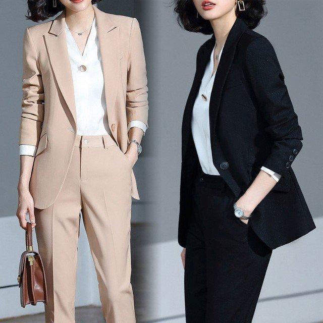 レディース スーツ フォーマル 通勤 Ol ブラック ベージュ パンツスーツ スカートスーツ 2点セット オフィス ビジネススーツ 30代 40代 Nit Kitoya One Leaf 通販 Yahoo ショッピング