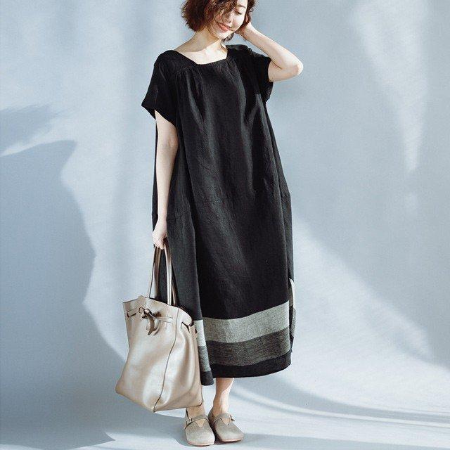 シンプル ファッション レディース ワンピース ロングワンピース ゆったり 半袖 40代 30代 春夏 体形カバー カジュアル 着痩 上品なスタイル