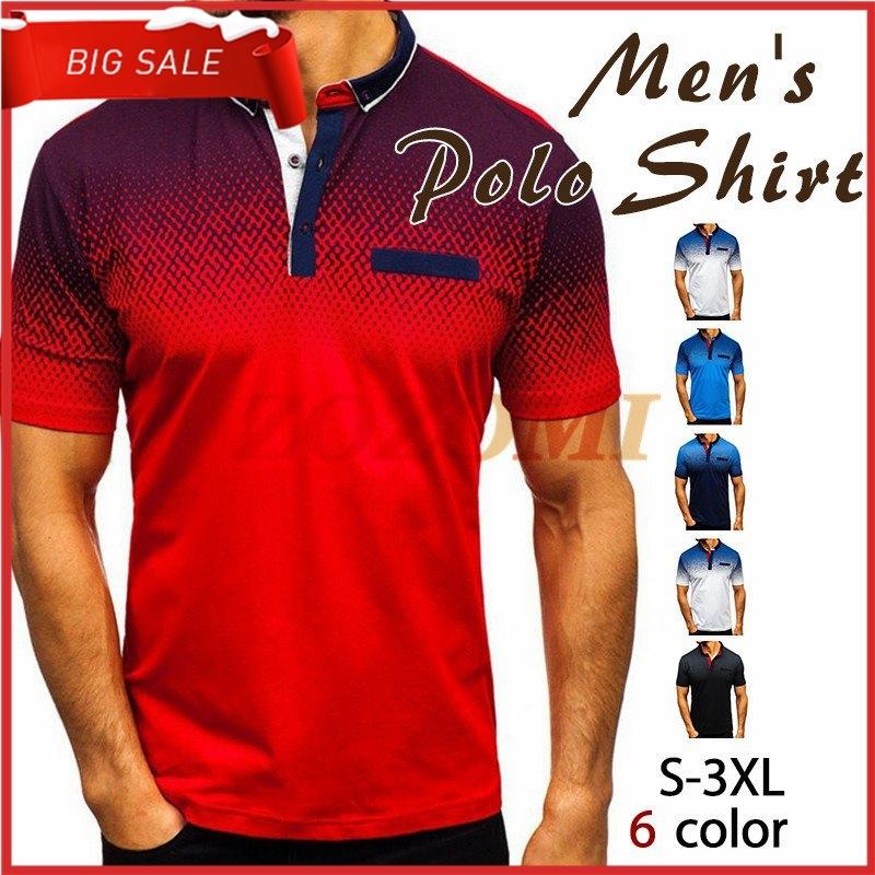 3dプリントポロシャツ メンズ トップス 大きいサイズ 半袖 ファッショントレンド ゴルフウェア おしゃれ スポーツ ゴルフ シャツ 紳士服 Krkv6zcwh0 Bmpestate Com