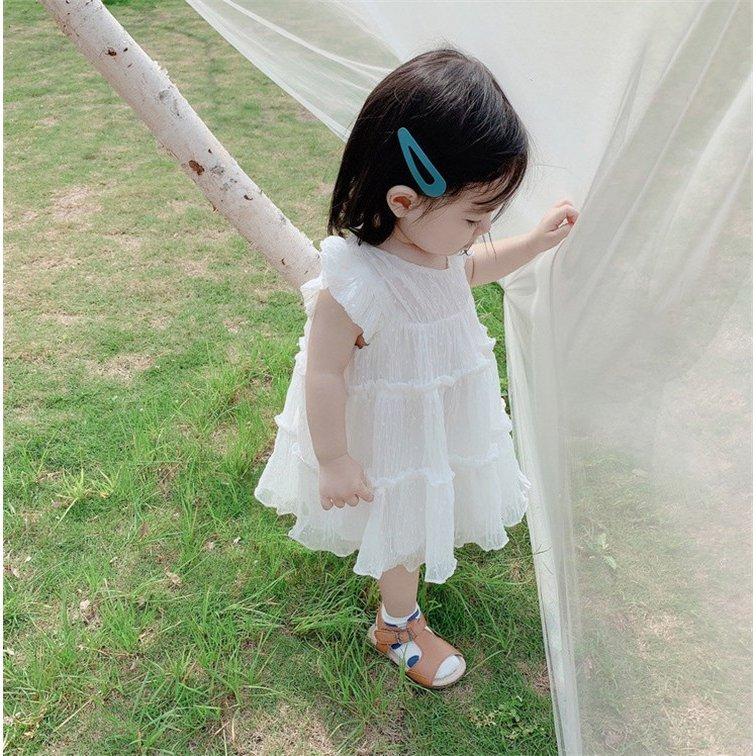 特売 Aライン 韓国風 ワンピース 子ども服 フォーマル 95 100 110 1 130 通気性 春夏 女の子 子供服 ワンピース Color ホワイト Www We Job Com