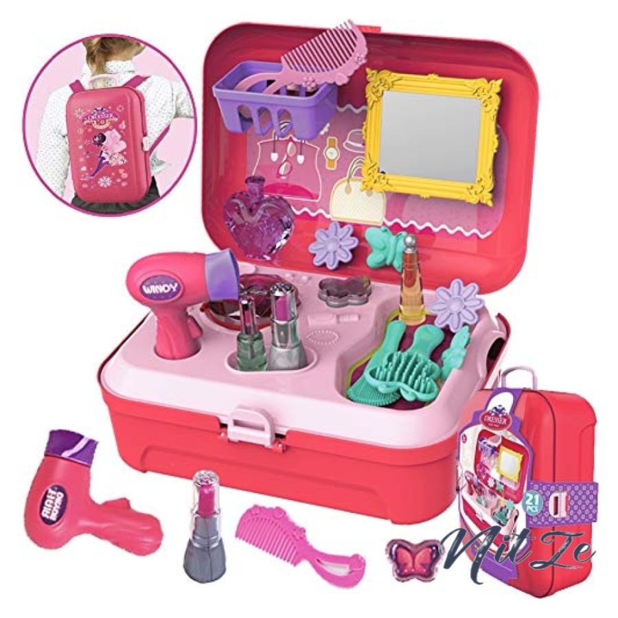 Corper Toys おままごと お化粧 ごっこ遊び メイクセット メイクアップ お化粧おもちゃ メイクおもちゃ 女の子 プ Cpt Nitze 通販 Yahoo ショッピング