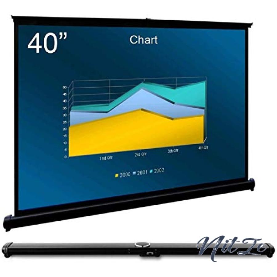 Cocar ポータブル プロジェクタースクリーン モバイル自立式床置き型 ホームシネマプロジェクター用 引き出す Rsa Nitze 通販 Yahoo ショッピング