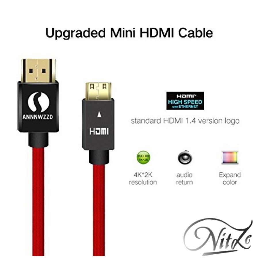 ついに再販開始！】 HDMI MINI LinkinPerk to MINIDHM 高速伝送 金メッキ端子 対応 1080P 3D オーディオリターン  イーサネット ミニ HDMIケーブル HDMIケーブル - www.anaboliki24.pl