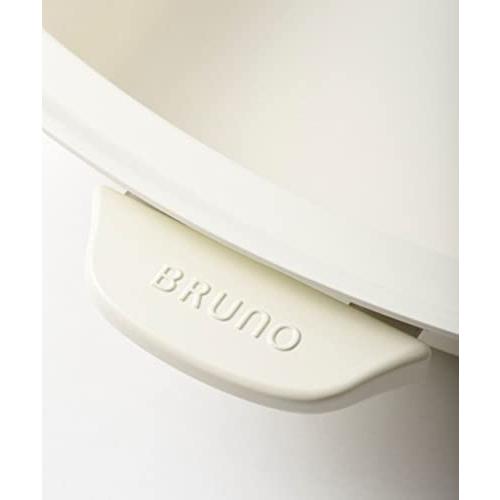 BRUNO ブルーノ ホットプレートグランデ 仕切り 鍋 グリル レシピ セット ピンクベージュ 祝い 大型 焼肉 これ1台 ふた付き 温度調節 洗いやすい 大人数 家族用 温度調節 ホットプレート