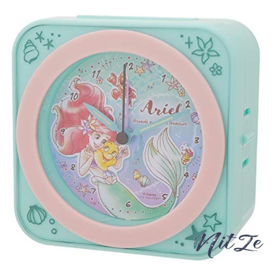 ティーズファクトリー ディズニー 目覚まし時計 Ledクロック アリエル 6曲 メロディアラーム ライト 付き グリ Wss 77qfn52jw2rk Nitze 通販 Yahoo ショッピング