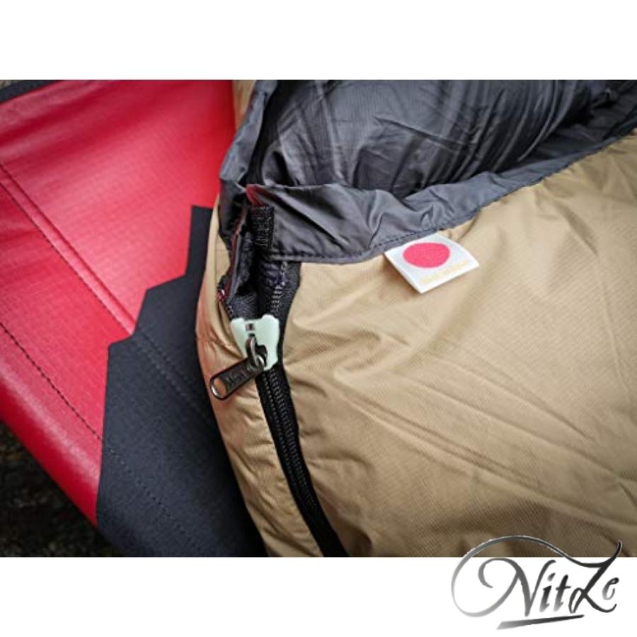 高価値セリー NitZeナンガ NANGA 3ten 別注 シュラフ 超撥水 オーロラ
