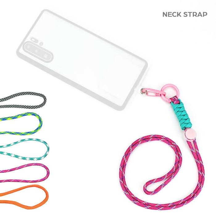 首かけネックストラップ スマホストラップ 編み 携帯ストラップ