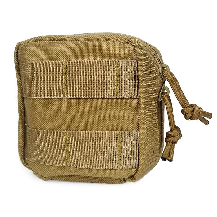タクティカルポーチ ユーティリティポーチ ベルト通し コンパクト