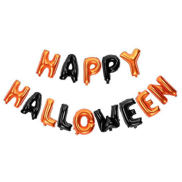 ハロウィン Happy Halloween ハッピーハロウィーン アルファベットバルーン 文字型バルーン パーティー デコレーション イベント パーティーグッズ Niuniu 通販 Yahoo ショッピング