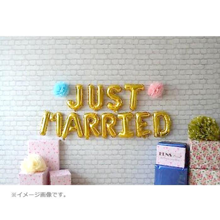 JUST MARRIED アルファベット バルーン 文字バルーン フォトプロップス バルーン ガーランド レターバルーン ウェルカムスペース 飾り 結婚式 前撮り 二次会｜niuniushop｜04