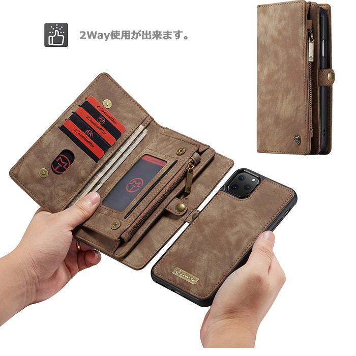 iPhone11 Pro スマホケース 手帳型 財布一体型メンズ 父の日