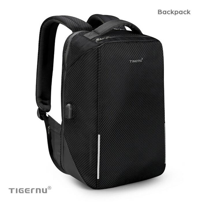 バッグパック Tigernu ビジネスリュック 大容量 usbポート付き 2way 撥 