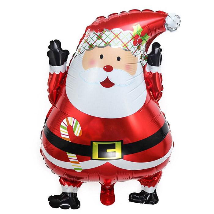クリスマスバルーン サンタクロース メリークリスマス X'mas スノーマン ビッグサイズ 雪だるま 30枚セット 風船 飾り付けキット MERRY CHRISTMAS ガーランド｜niuniushop｜04