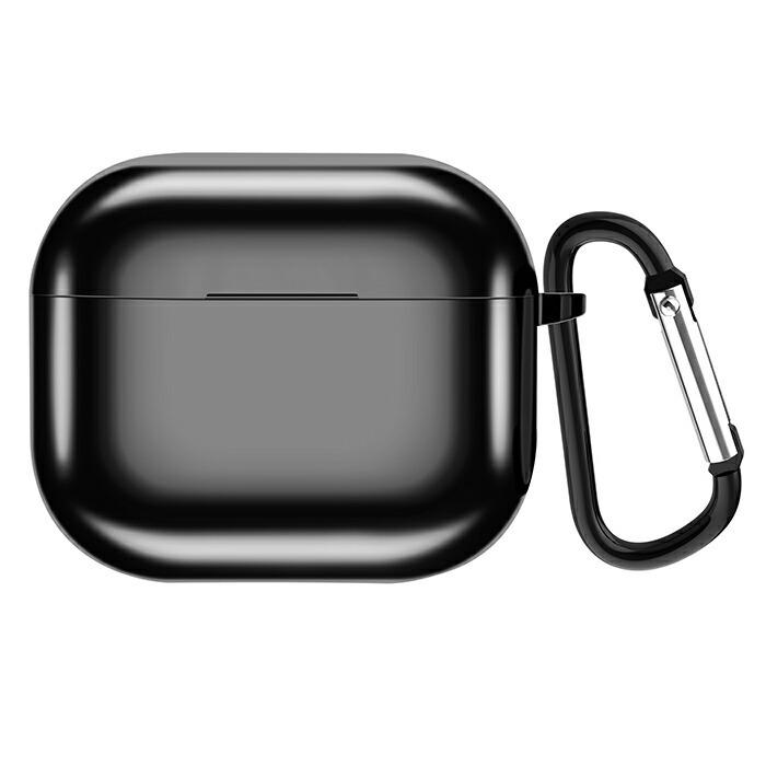 airpods3 ケース 耐衝撃 ワイヤレス充電対応 メタリックカラー TPU