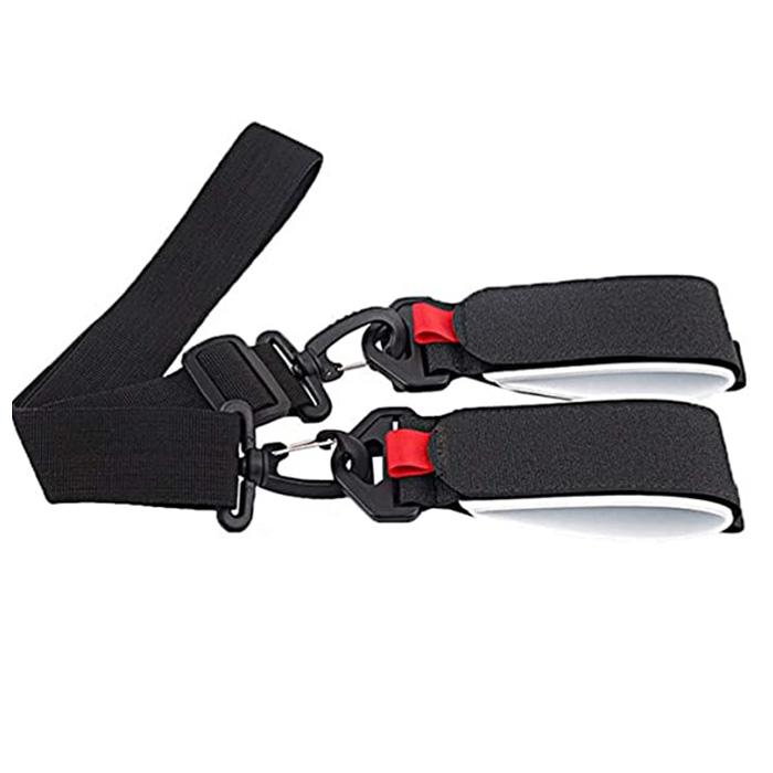 ショルダーベルト スキーバンド マジックテープ 携帯便利 ナイロン製