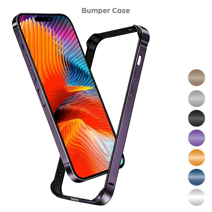 iPhone16 Pro ケース アルミバンパー フレームカバー ストラップホール