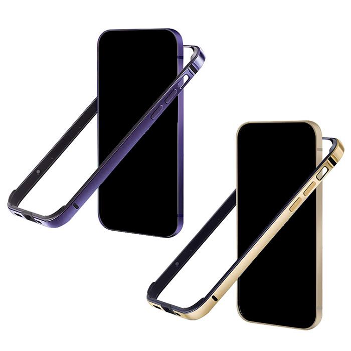 iPhone16 Pro ケース アルミバンパー フレームカバー iPhone14